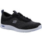 Skechers Women's Arch Fit Refine Shoe in Black/White