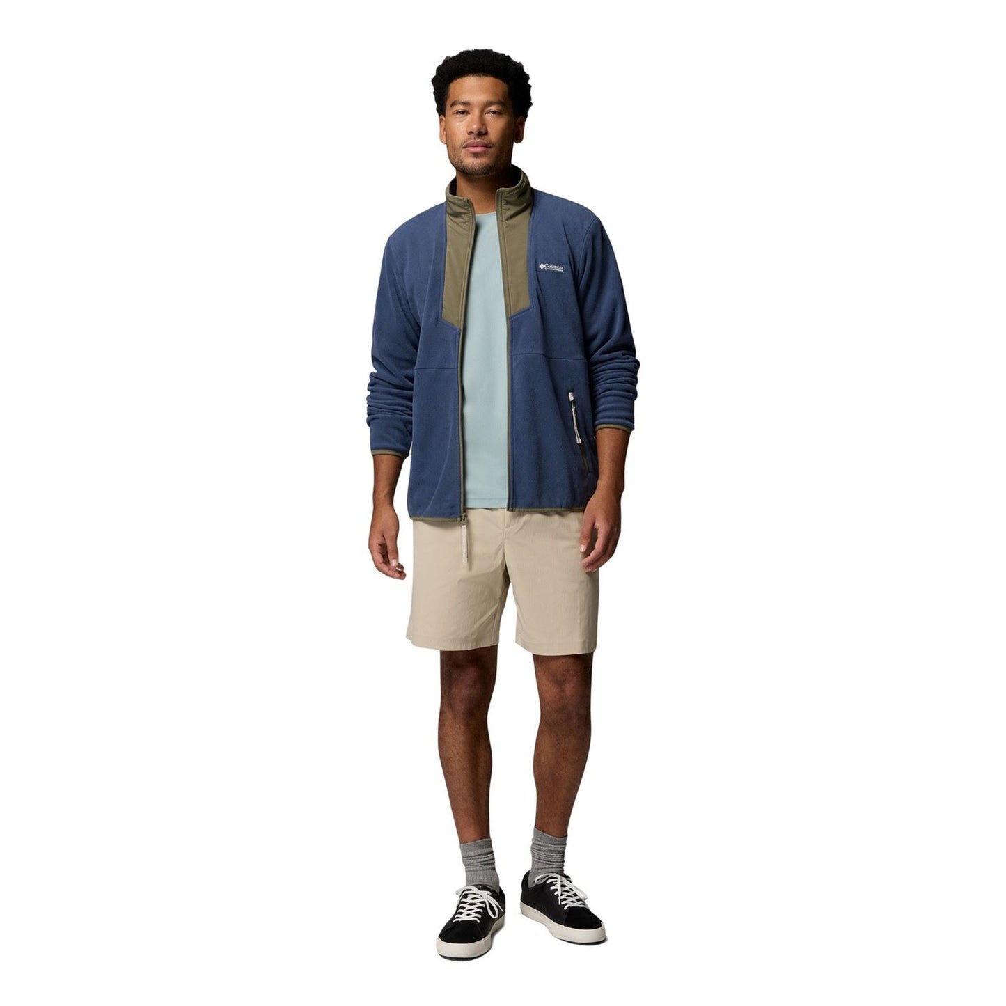 Columbia Sequoia Grove Full Zip Men's Blue Fleece Jacket