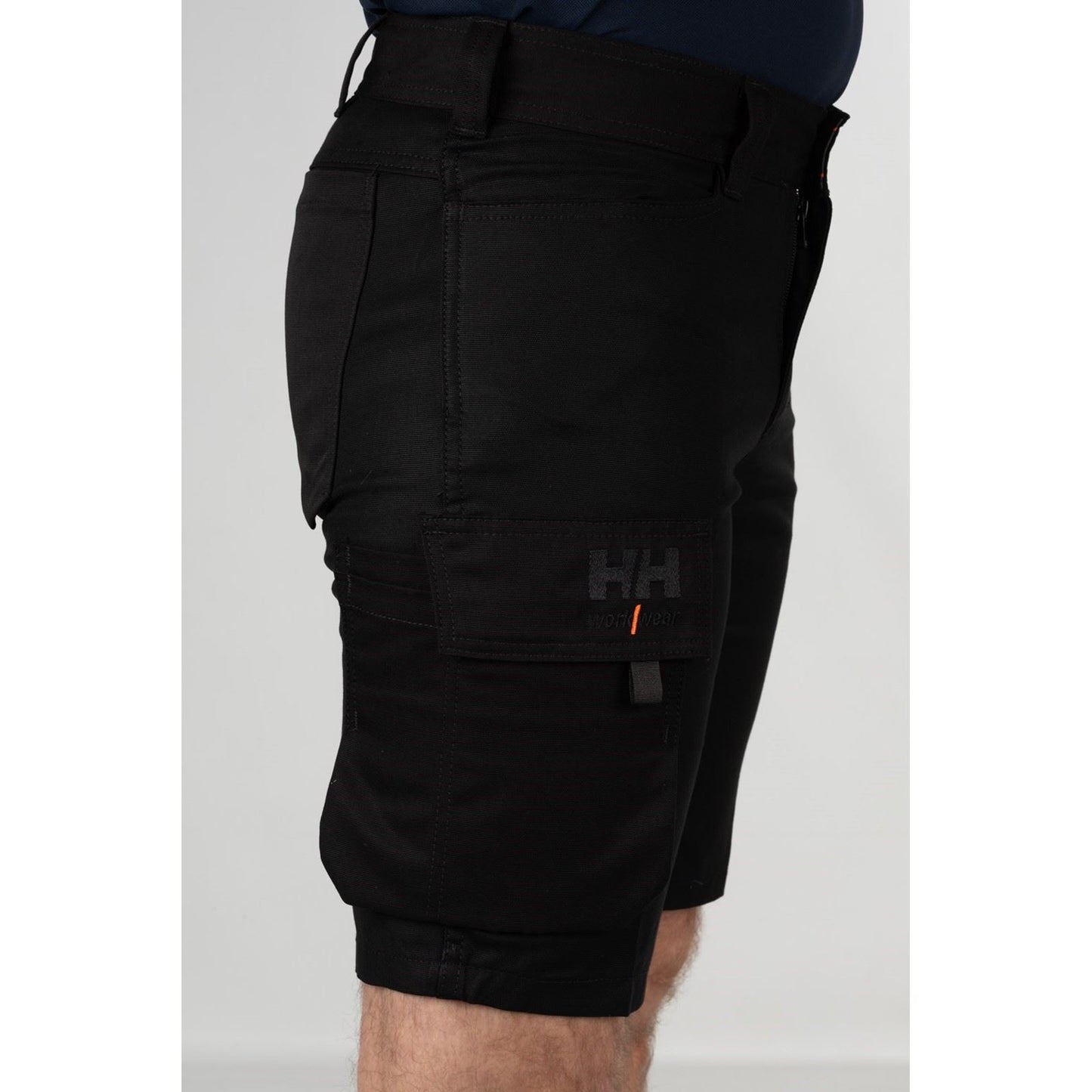 Helly Hansen Workwear Men's Oxford Service Shorts in Black