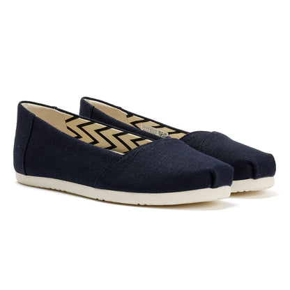 TOMS Alpargata Ballet Canvas Women's Navy Espadrilles