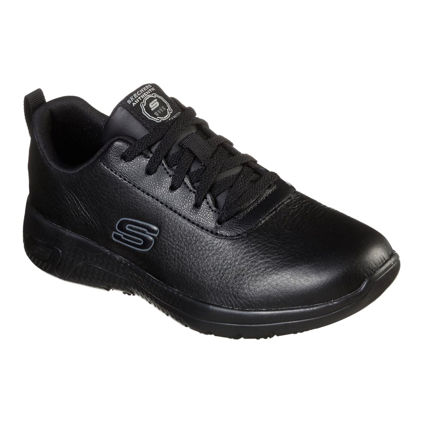 Skechers Workwear Marsing Gmina Leather Women's Black Safety Trainers