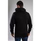 Helly Hansen Workwear Oxford Zip Cotton Men's Black Hooded Sweatshirt