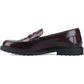 Hush Puppies Verity Slip On Leather Women's Plum Loafers