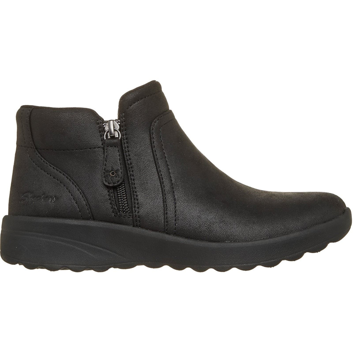 Skechers Lovely Vibe Forever Mine Textile Women's Black Boots