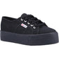 Superga Women's 2790 LINEA UP AND DOWN TRAINER in Full Black