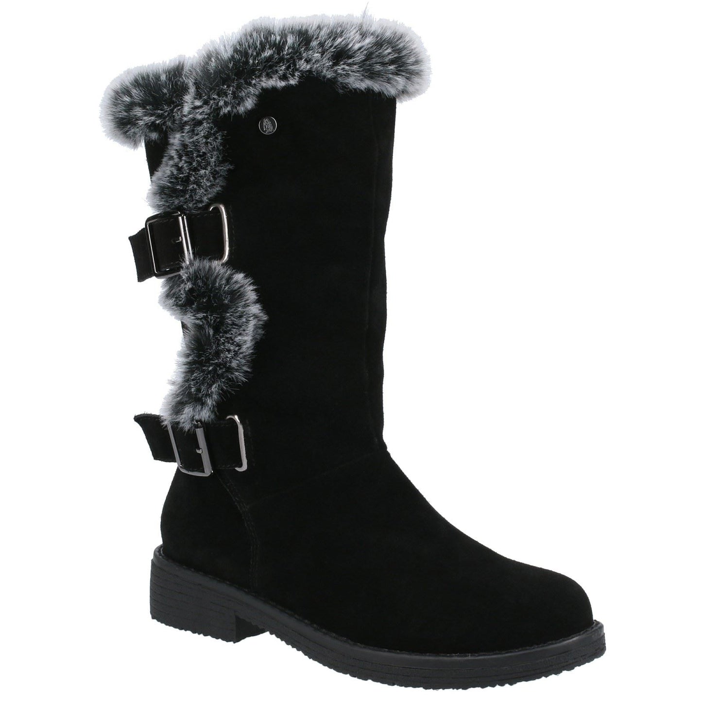 Hush Puppies Women's Megan Wide Boot in Black