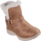 Skechers Easy Going Dreamers Move Textile Women's Chestnut Winter Ankle Boots