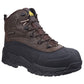 Amblers Safety Men's FS430 Orca Hybrid Waterproof Non-Metal Safety Boot in Brown