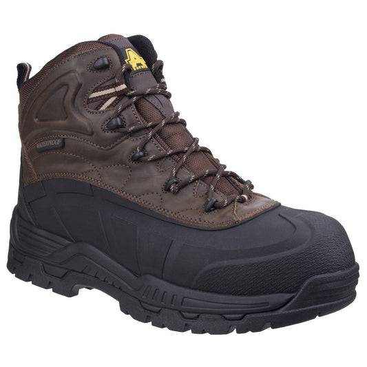 Amblers Safety FS430 Orca Hybrid Waterproof Non-Metal Safety Boot in Brown