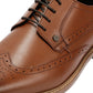 Lambretta Stockton Leather Men's Tan Lace-Up Shoes