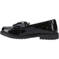 Hush Puppies Verity Kiltie Leather Women's Black Loafers