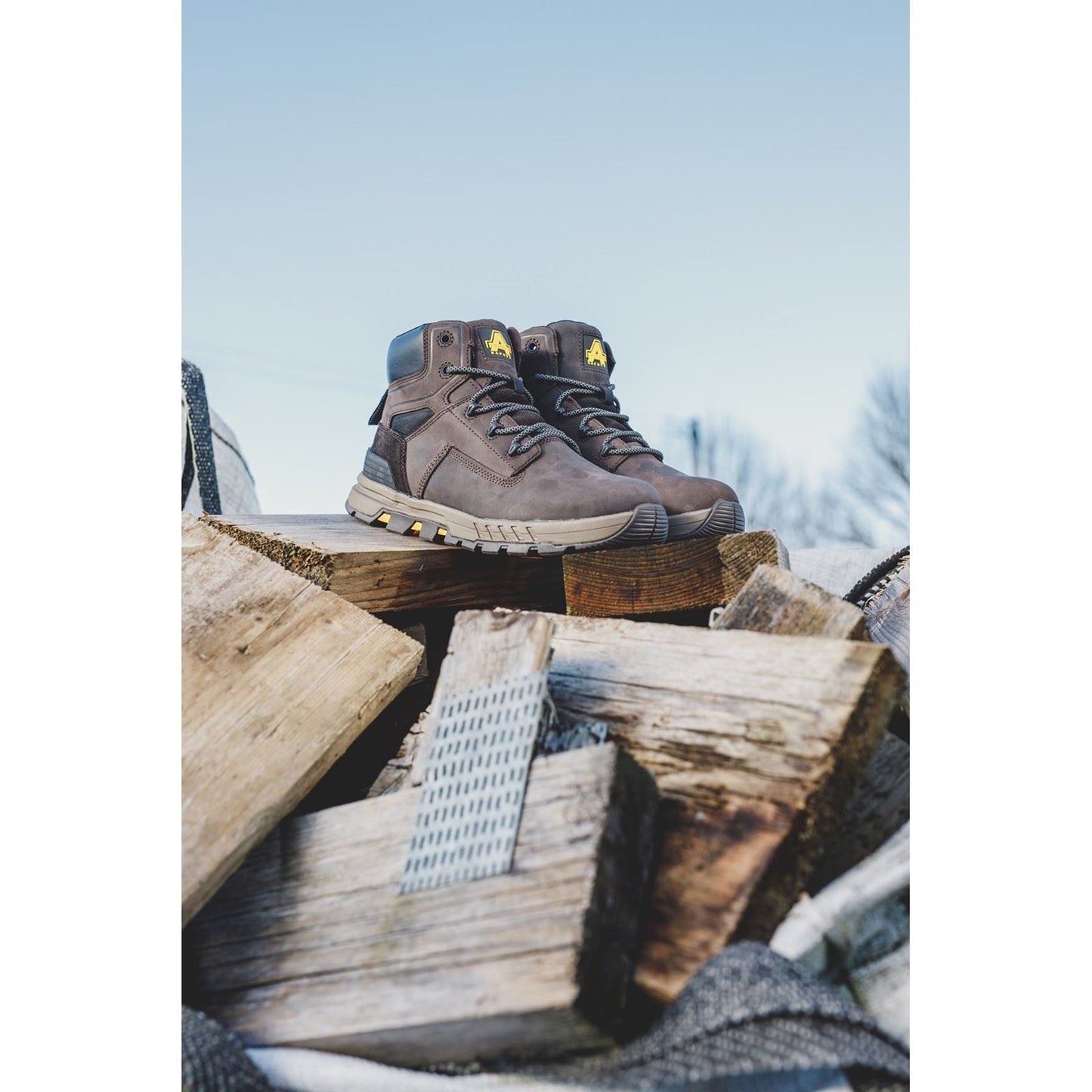 Amblers Safety Men's 261 Safety Boots in Brown