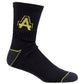 Amblers Safety Amblers Cotton Men's Black Work Socks