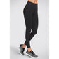 Skechers GOWALK FL HW Legging Nylon Women's Black Sports Leggings