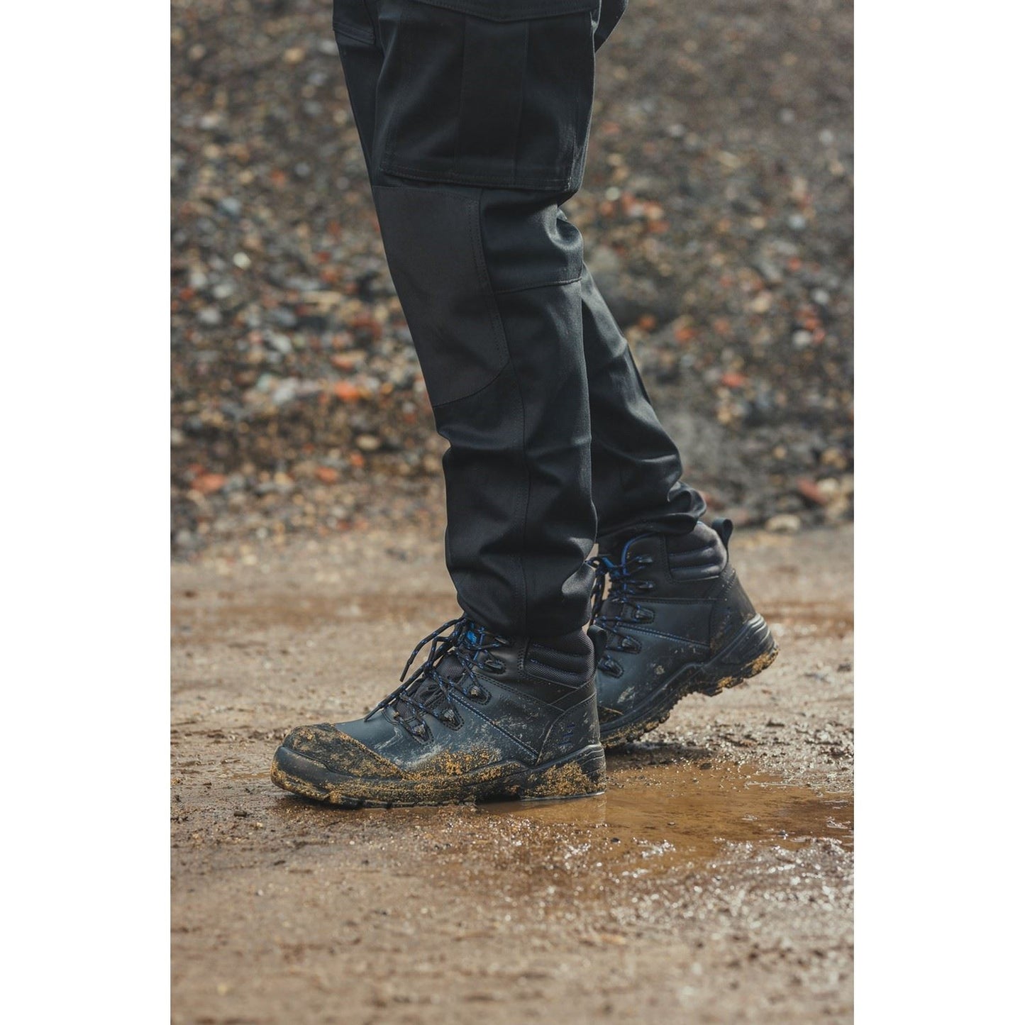 Amblers Safety 308C Metal Free Safety Boot in Black