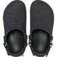 Crocs Classic Crafted Vegan Textile Blend Women's Black Clogs