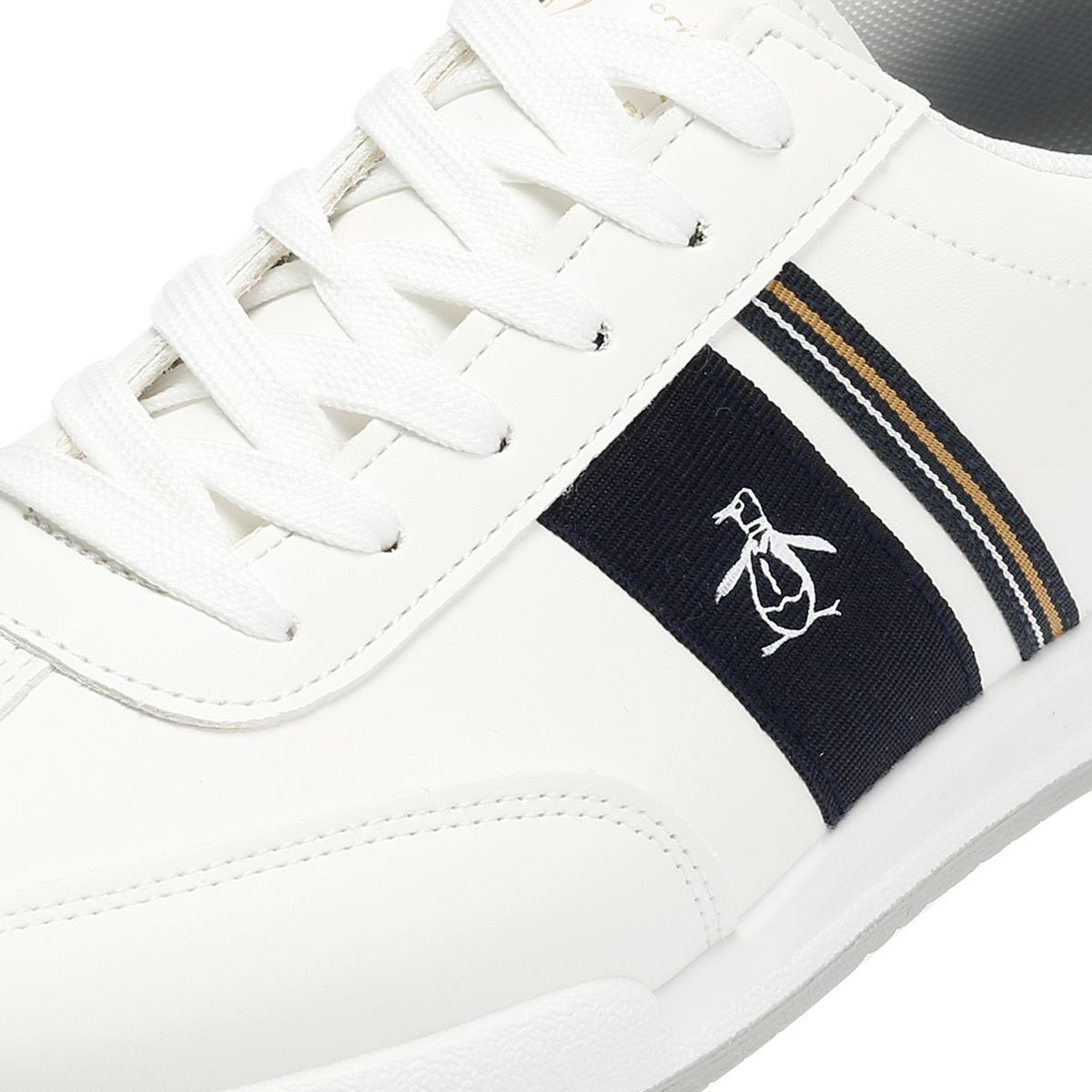 Penguin Gaz Men's White Trainers