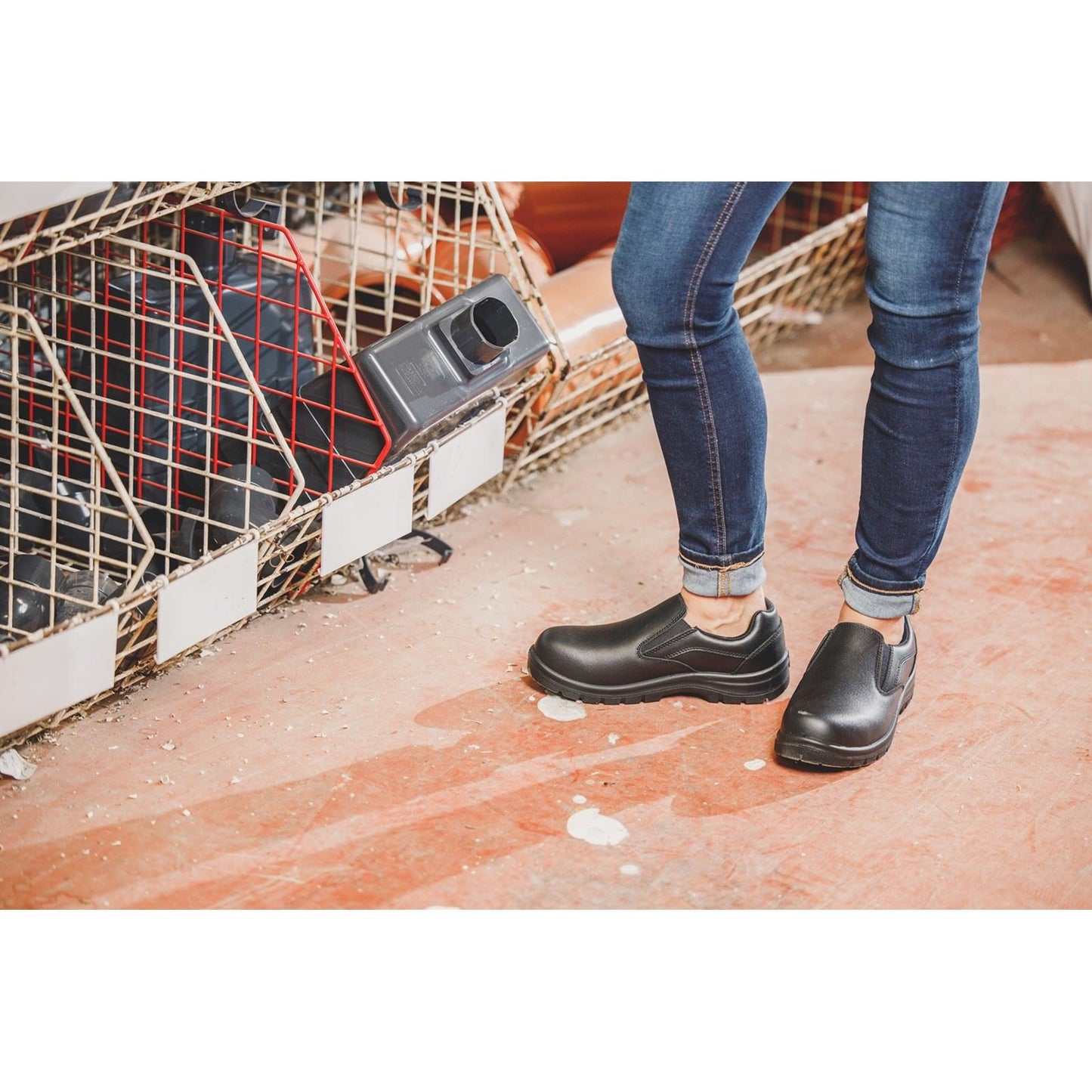 Amblers Safety Women's AS716C Safety Shoes in Black