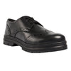 Pod Fiona Smooth Leather Youth Black Brogues