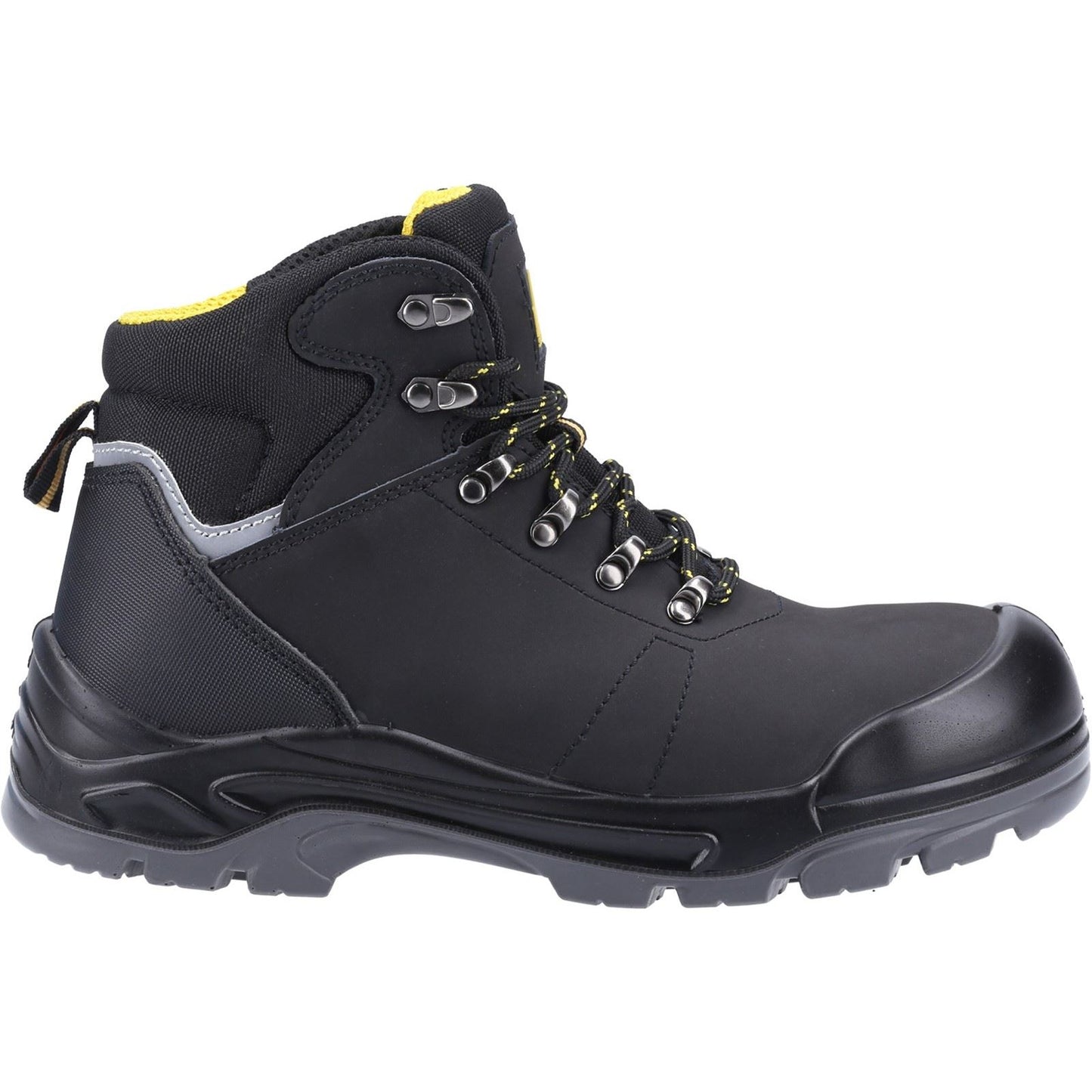 Amblers Safety Unisex AS252 Lightweight Water Resistant Leather Safety Boot in Black
