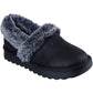 Skechers Cozy Up Polyester Women's Black Slippers