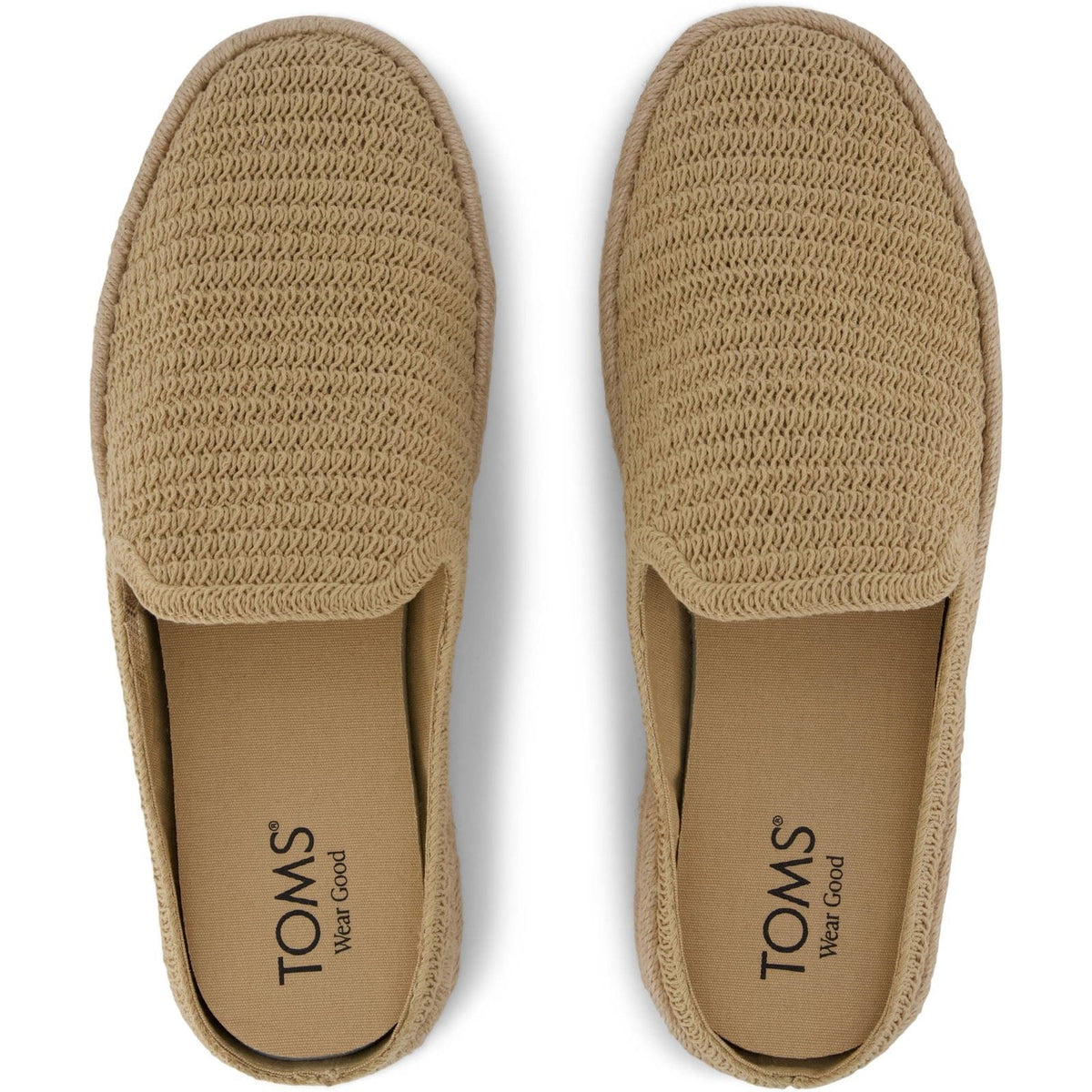 TOMS Santiago Textile Men's Oatmeal Mules