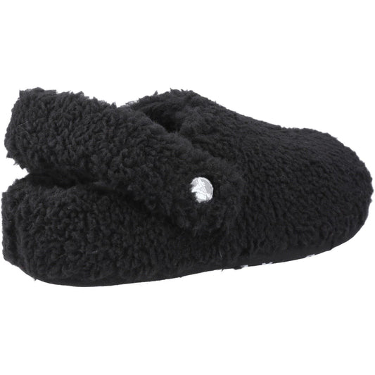 Crocs Unisex Kids Classic Cozzzy Slipper in Black