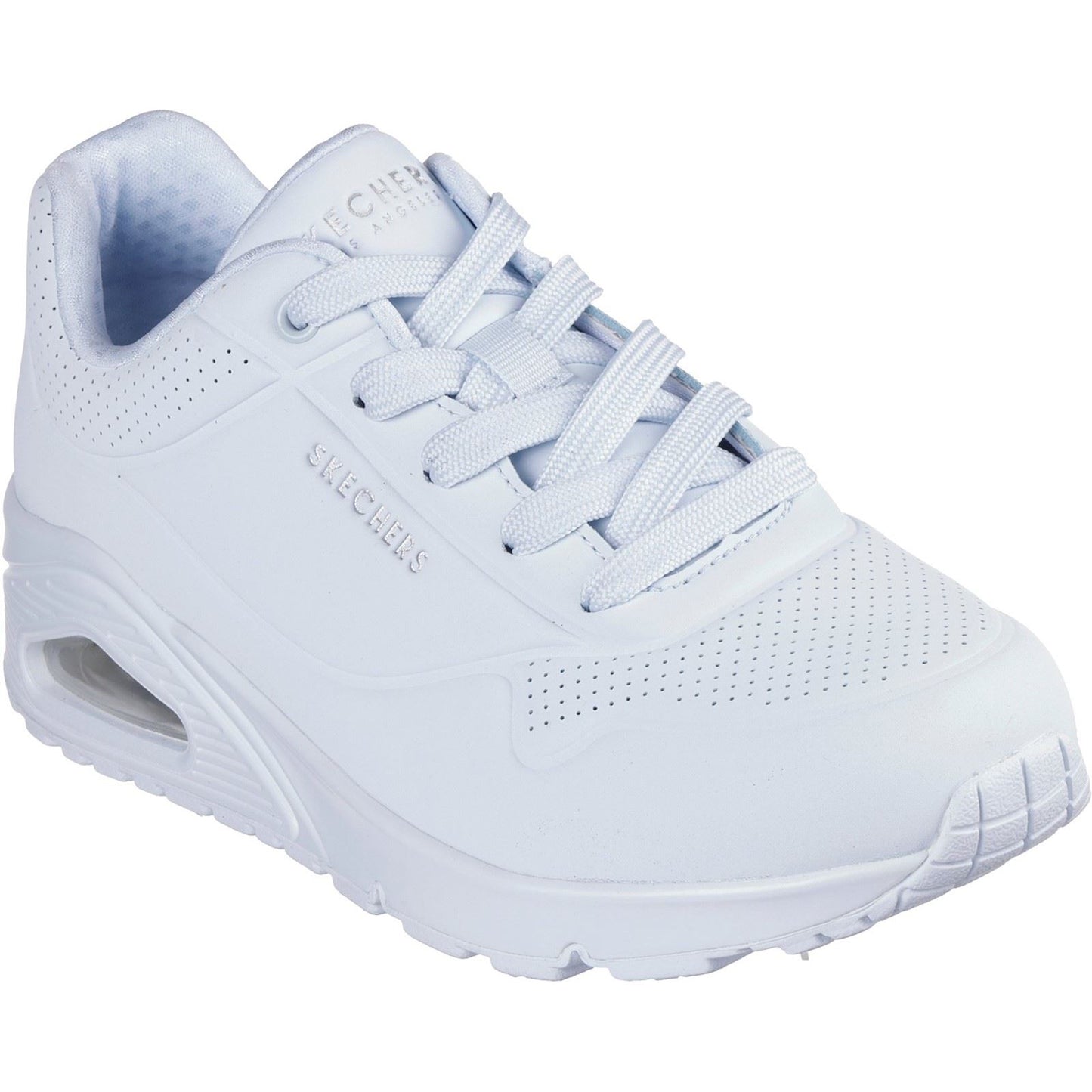 Skechers Uno Stand On Air Polyurethane Women's Light Denim Trainers