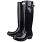 Hunter Women's Original Tall Gloss Wellington Boots in Black