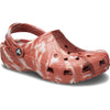 Crocs Marble Sandal in Dark Clay/Multi