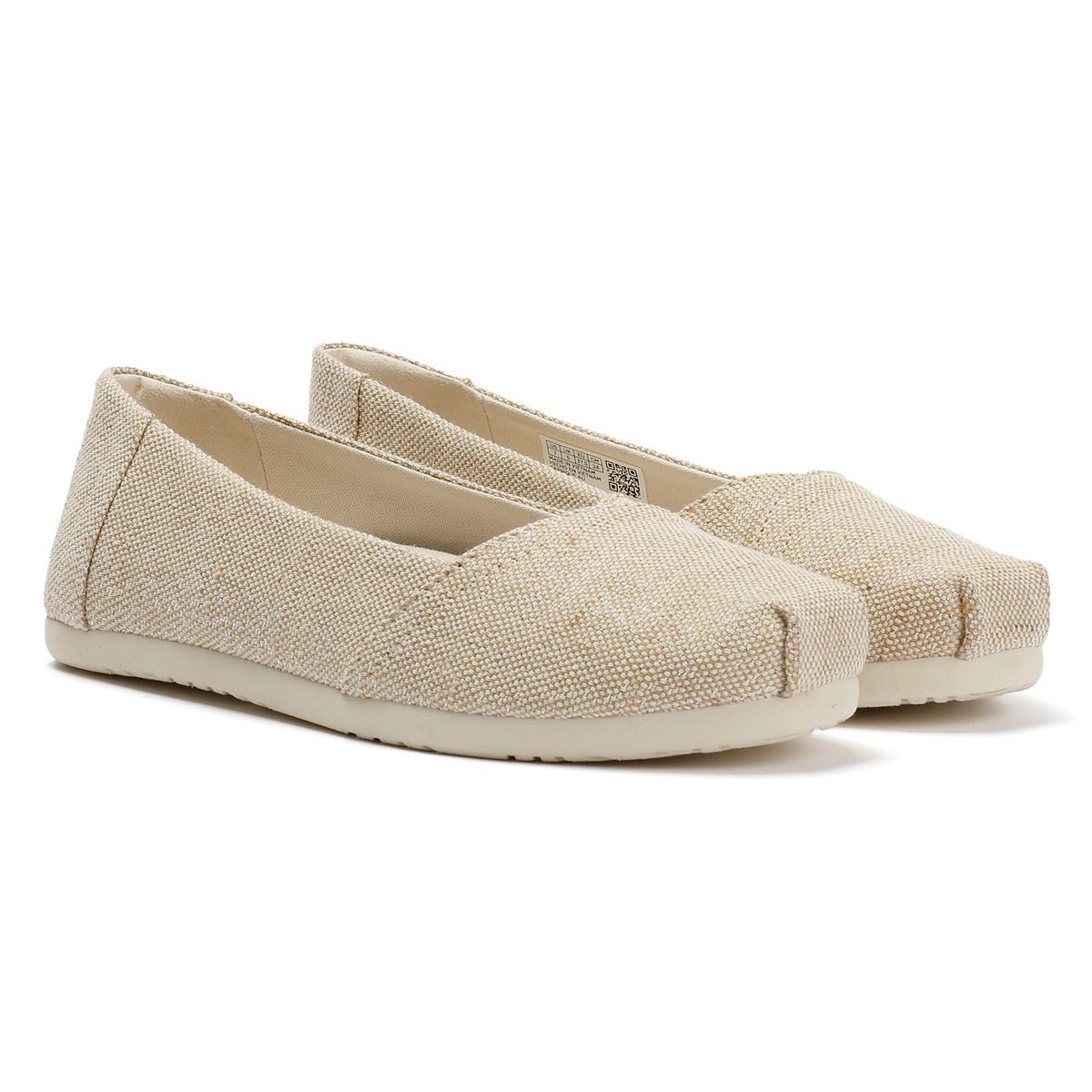 TOMS Alpargata Ballet Canvas Women's Champagne Espadrilles