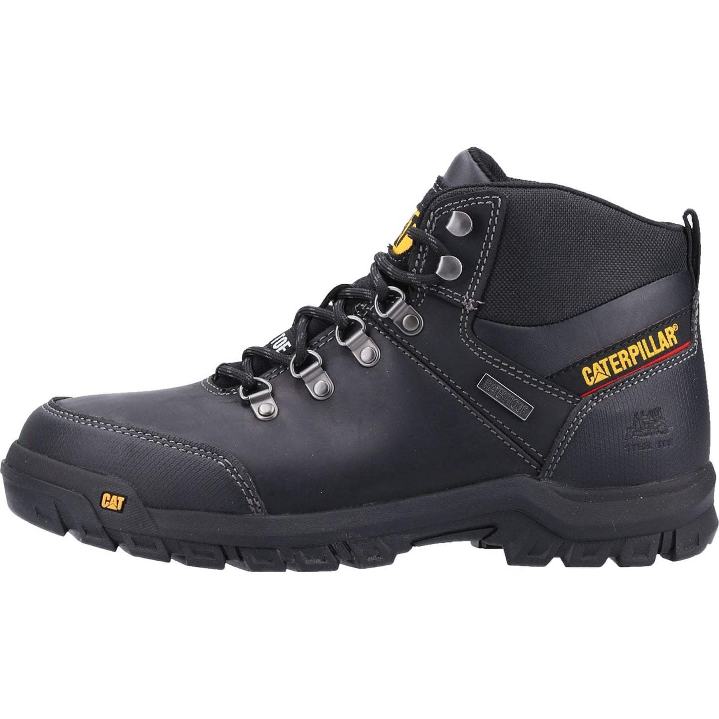 Caterpillar Men's Framework Safety Boot ST S3 WR HRO SRA in Black