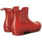 Hunter Women's Womens Original Chelsea Gloss Boot in Military Red