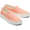 TOMS Women's Alpargata Fenix Slip On Shoes in Orange