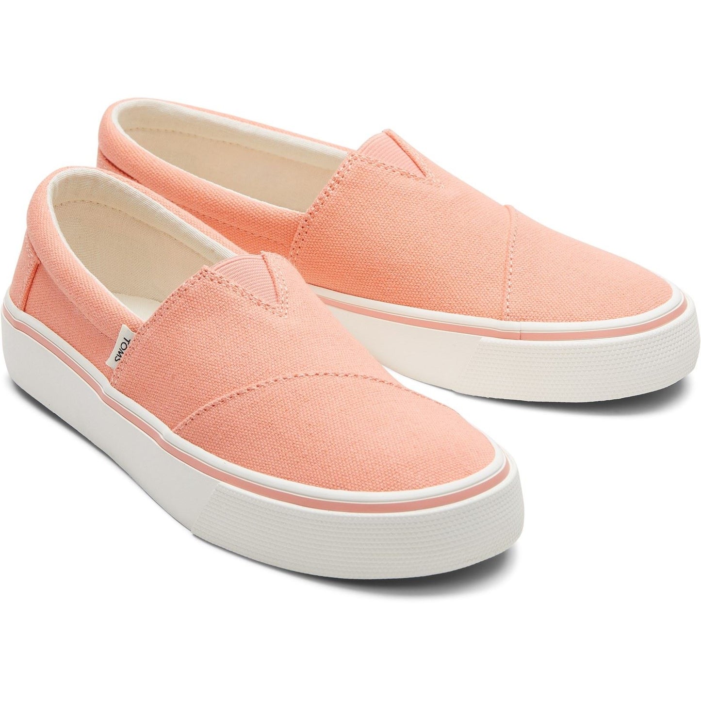 TOMS Women's Alpargata Fenix Slip On Shoes in Orange