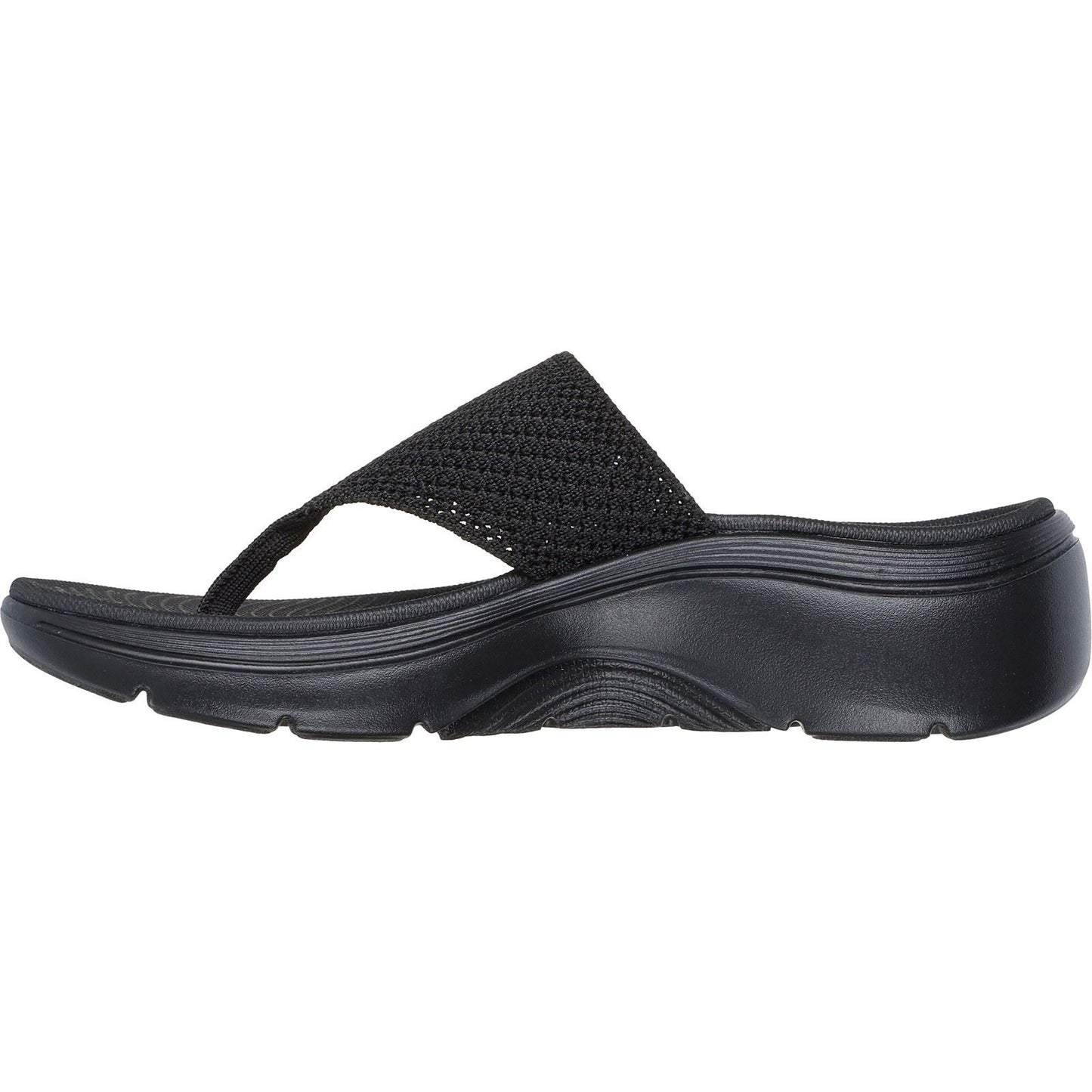 Skechers Go Walk Arch Fit 2.0 Polyester Women's Black Sandals