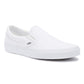Vans Classic Slip on Women's True White Canvas Trainers