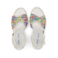 TOMS Women's Marisela Sandal in White