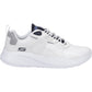 Skechers Men's Bobs Squad Chaos Elevated Drift Trainers in White/Multi