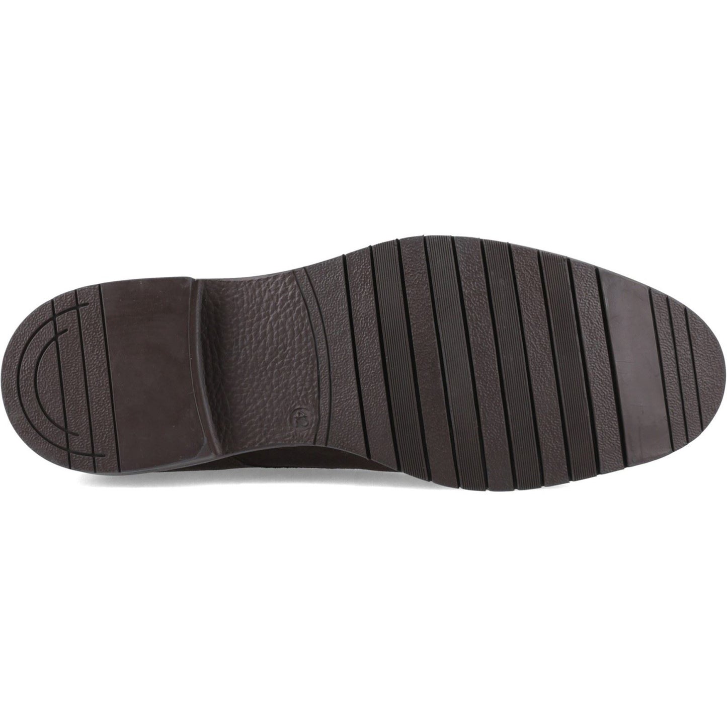 Hush Puppies Sterling Suede Shoe Leather Men's Chocolate Lace-Up Shoes