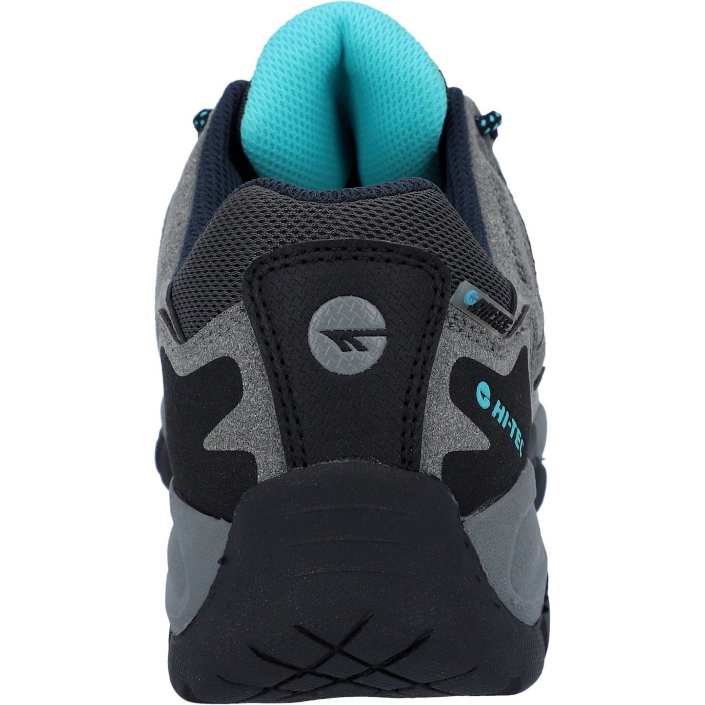 Hi-Tec Corzo Low PU Suede Women's Cool Grey/Navy Blue/Curacao Hiking Boots