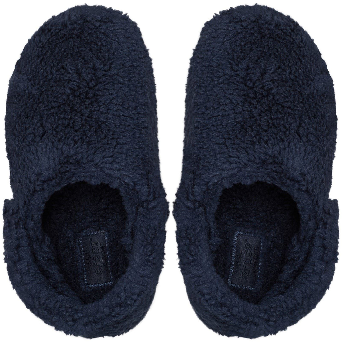 Crocs Classic Cozzzy Polyester Unisex Kid's Navy Slippers