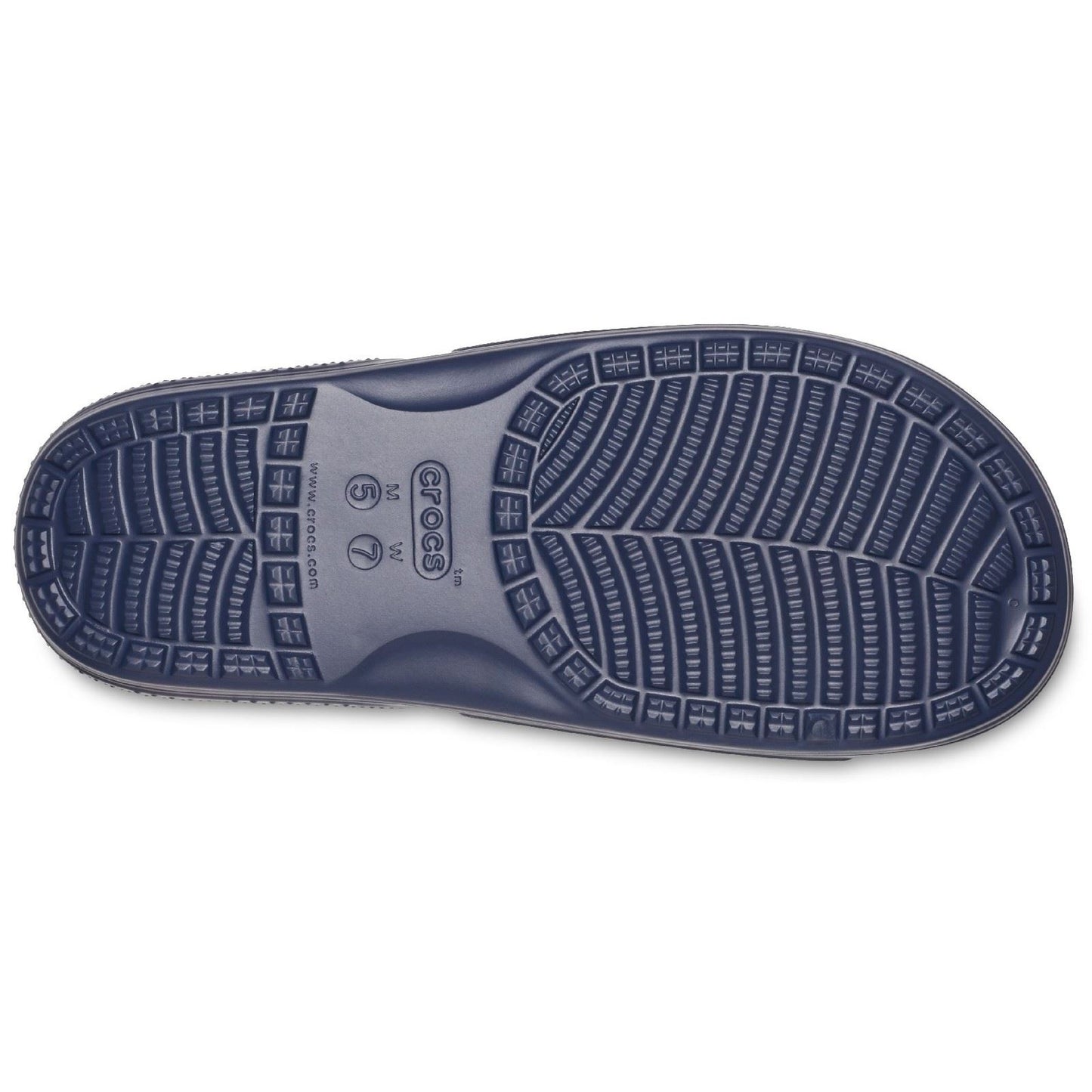 Crocs Unisex Classic Crocs Slide in Navy