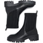 ONLY BETTY-7 Polyester Blend Women's Black Heeled Ankle Boots