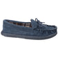 Cotswold Men's Alberta Moccasin Slipper in Navy