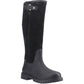 Hunter Canna Tall Boot Leather Women's Black Boots