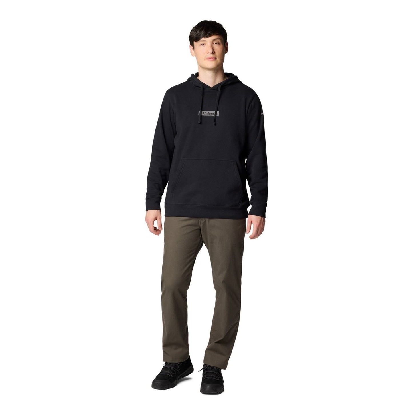 Columbia Columbia Trek Cotton Men's Black Hooded Sweatshirt