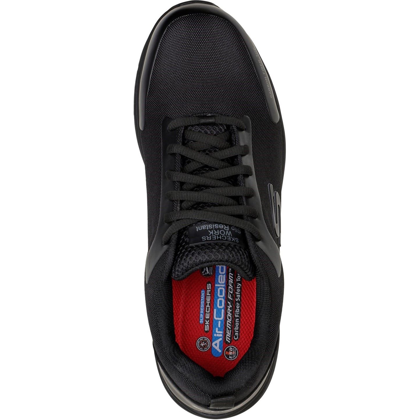Skechers Workwear Ulmus SR Safety Toe Mesh Men's Black Safety Trainers