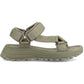 Hush Puppies Kendra Sandal Textile Women's Khaki Sandals