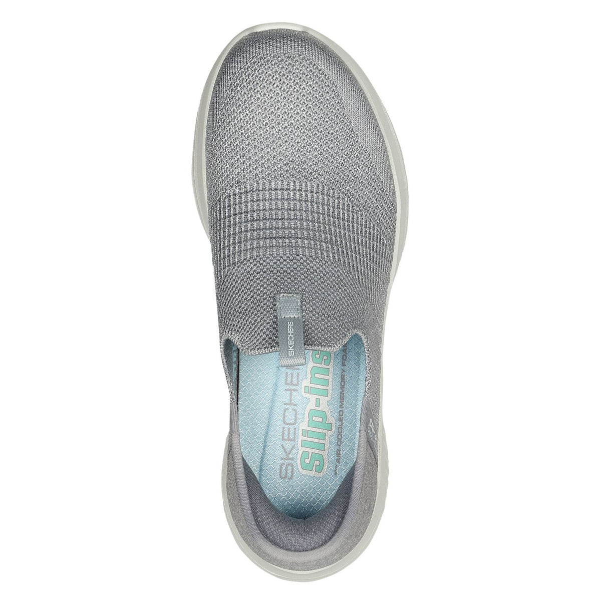 Skechers Women's Ultra Flex 3.0 Smooth Step Shoes in Light Grey